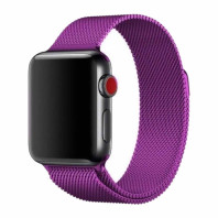 Ремешок на Apple watch 42/44/45mm Milanese Loop Band Purple